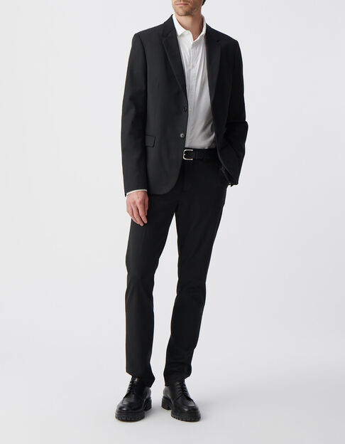 Pantalon de costume SLIM noir TRAVEL SUIT Homme Pantalon de costume SLIM noir TRAVEL SUIT Homme - IKKS