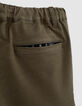 Upcyclede jeans JOGGER kaki strijdlust jongen-7
