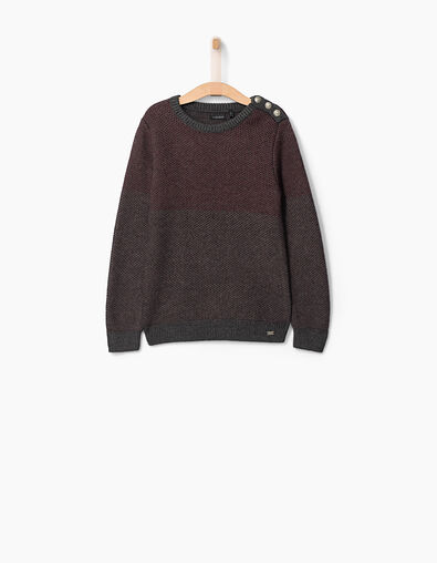 Jersey ciruela niño  - IKKS