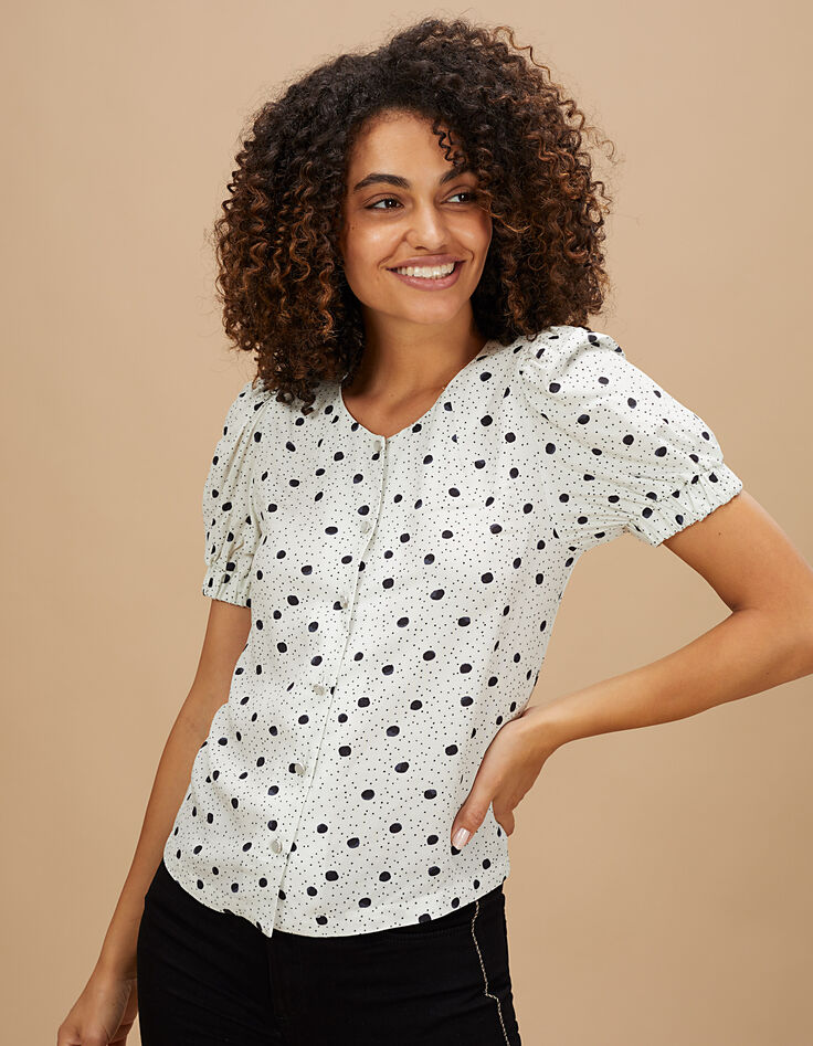 Top ivoor stippenprint I.Code-2 Top ivoor stippenprint I.Code-2