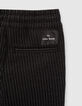 Boys’ grey pinstripe joggers-5