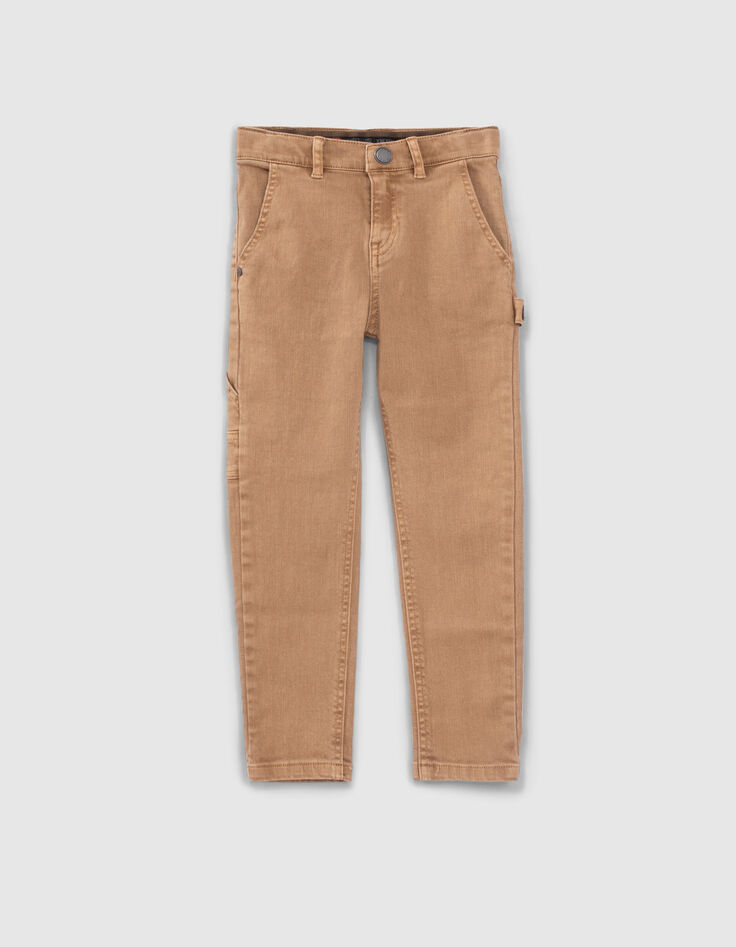 Camel STRAIGHT broek timmermanstijl jongens-1