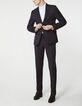 Chemise rayée bleue homme-6