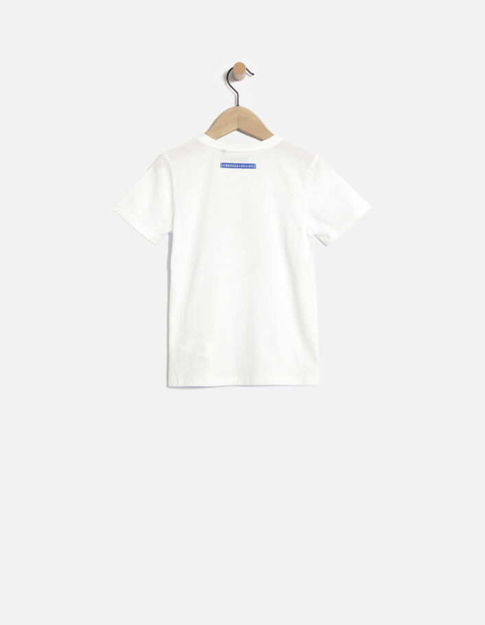 Camiseta blanca niño-4