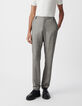 Pantalon CHINO noir faux uni Homme-2