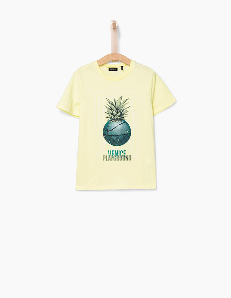 Boys’ lemon pineapple-ball T-shirt -1