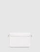 Le sac 111 blanc cuir perfor&eacute; Femme-2