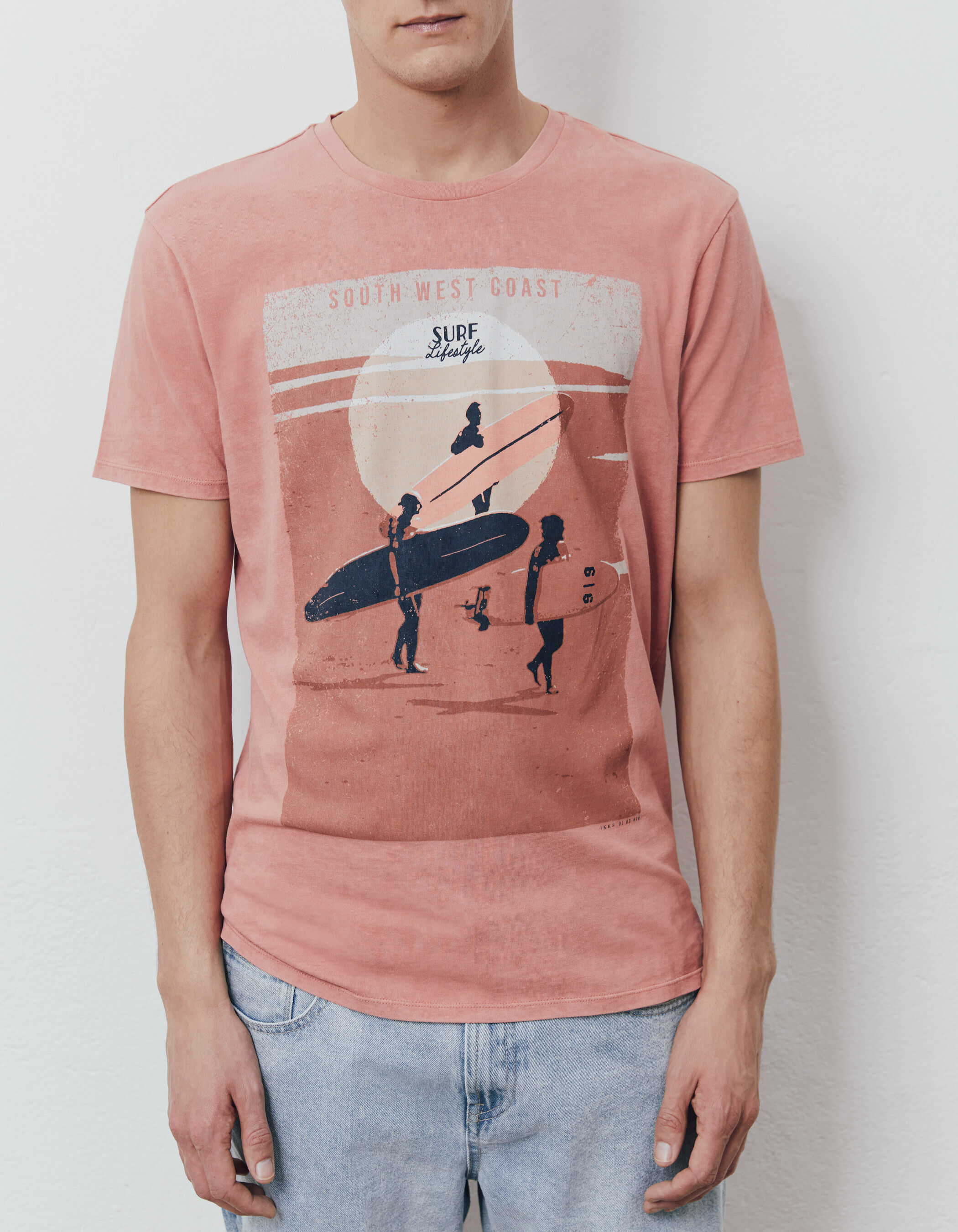 Koraalrood shirt best sale