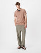 Polo manches courtes coton modal Homme-4