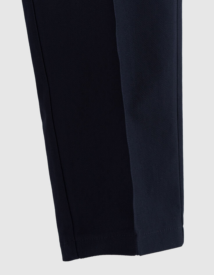 Pantalon JOGGER marine léger garçon-6