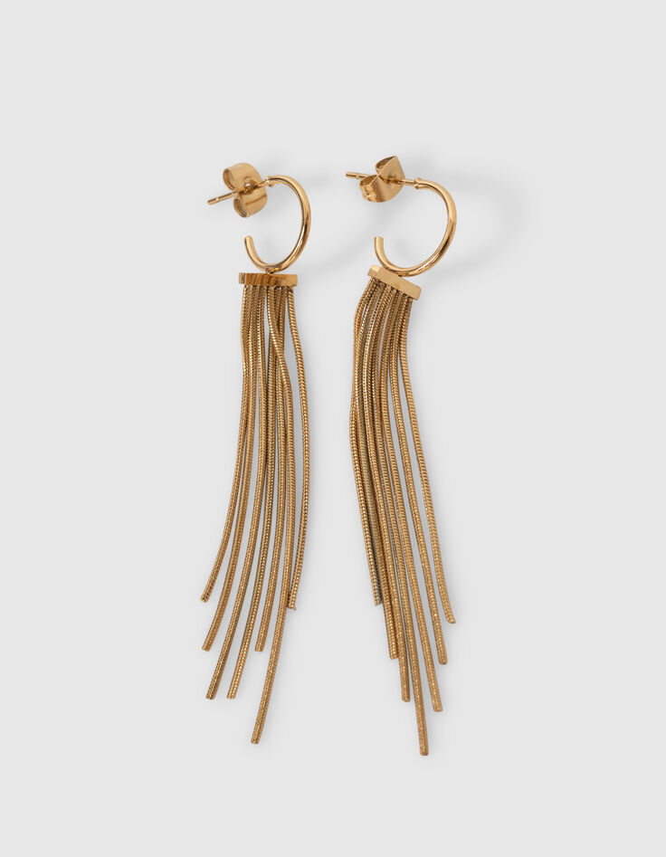 Women's tassel earrings-3