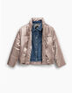 Doudoune champagne parmenture jean fille-1