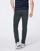 Engels groene SLIM fit chino broek Heren-3