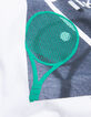 T-shirt blanc coton bio tennis flocage raquette gar&ccedil;on-5