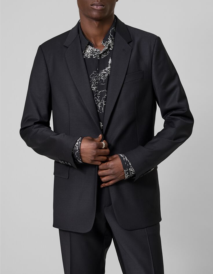 Chaqueta de traje Pure Edition Black, para hombre-2 Chaqueta de traje Pure Edition Black, para hombre-2