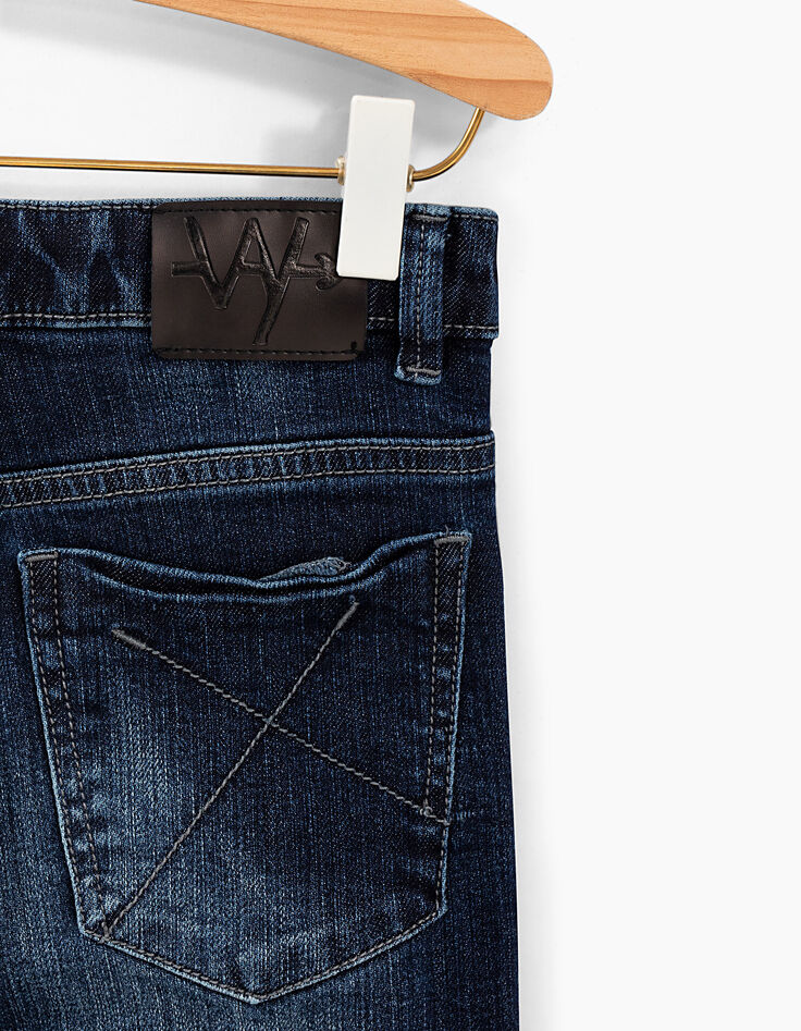 Blauwe vintage slim jeans jongens-6 Blauwe vintage slim jeans jongens-6
