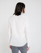Men’s off white skull print SLIM shirt -3