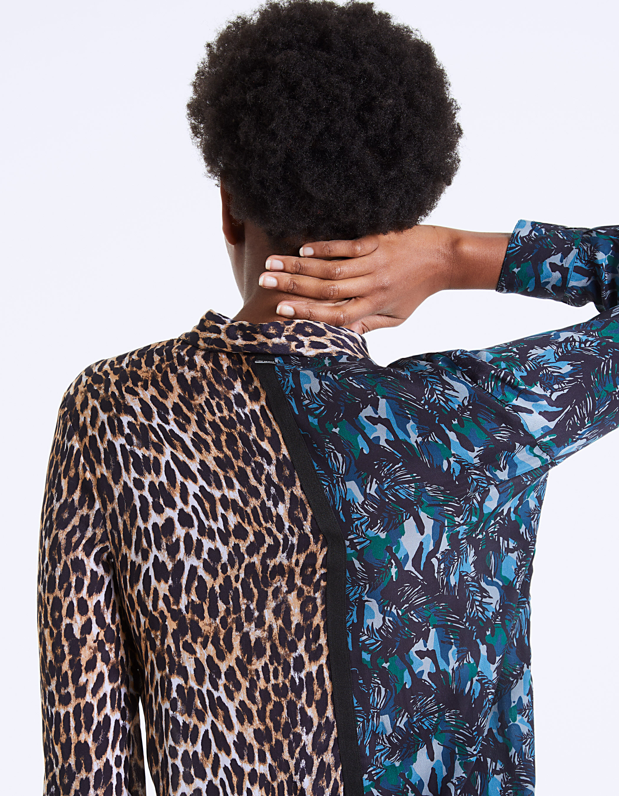 Chemise discount femme leopard