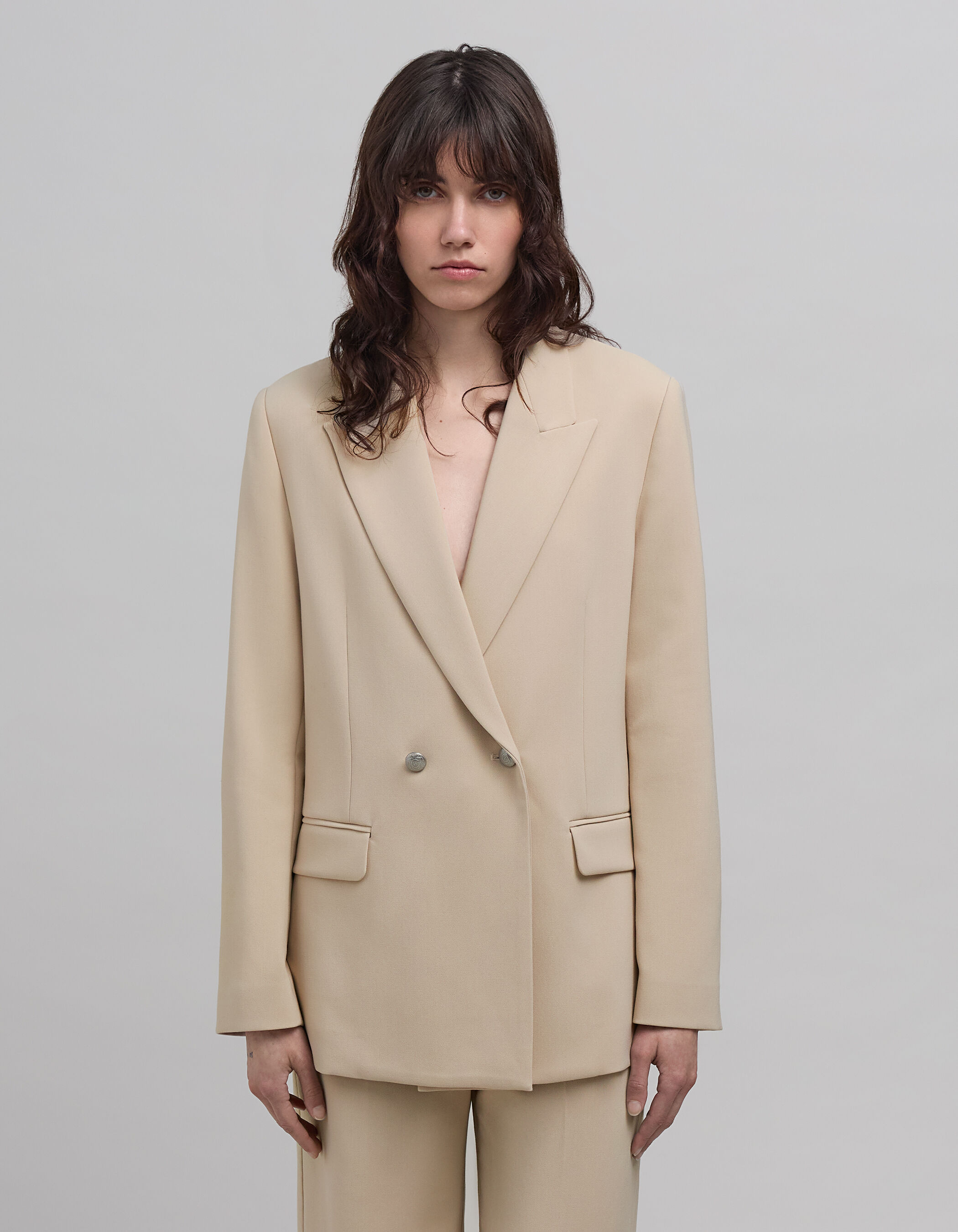 Polyester suit jacket new arrivals