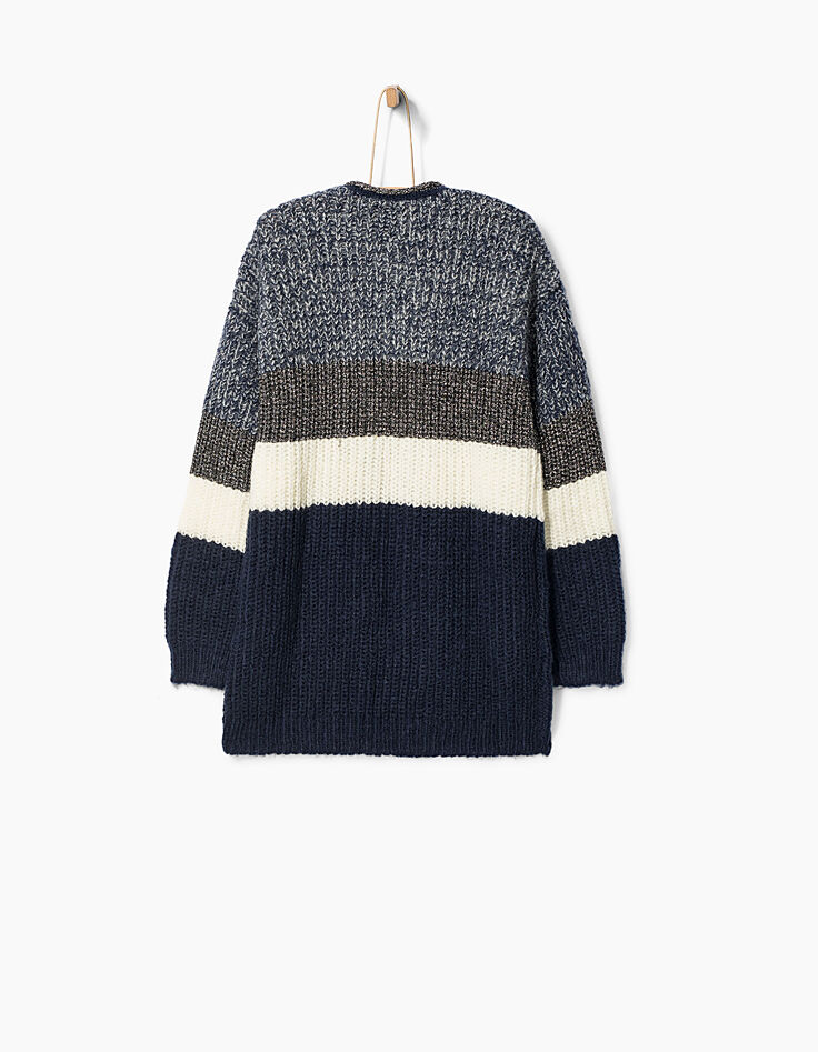 Girls’ striped cardigan-3