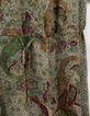 Cremeweißes Damenkleid mit Paisley-Print-8