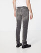 Jean SLIM gris souris Mumbai Homme-4