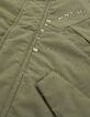 Parka 3 en 1 kaki et bomber silver réversible garçon-5