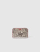 Women’s zebra pony calfskin leather 111 clutch-1