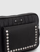 Boxy tas The Lover Rock zwart leer chroomvrij-4