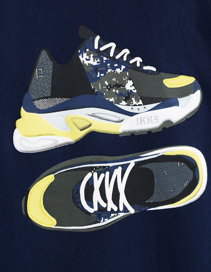 Boys’ indigo trainers graphic T-shirt-2