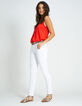 Gebroken witte skinny jeans I.Code-6