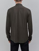 Chemise REGULAR dark green maille ULTRA MOBILITY Homme-3
