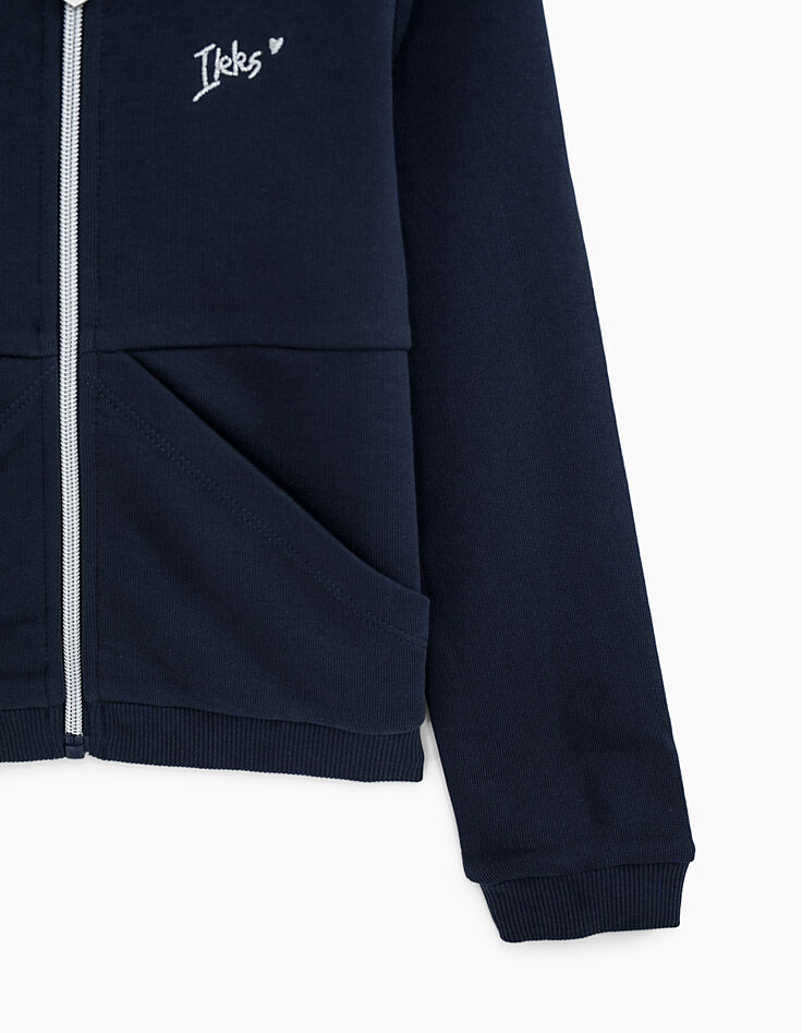 Zipperjacke Essentiel in Navy aus Bio-Baumwolle-6