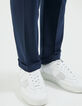 Men&rsquo;s off-white leather trainers-7