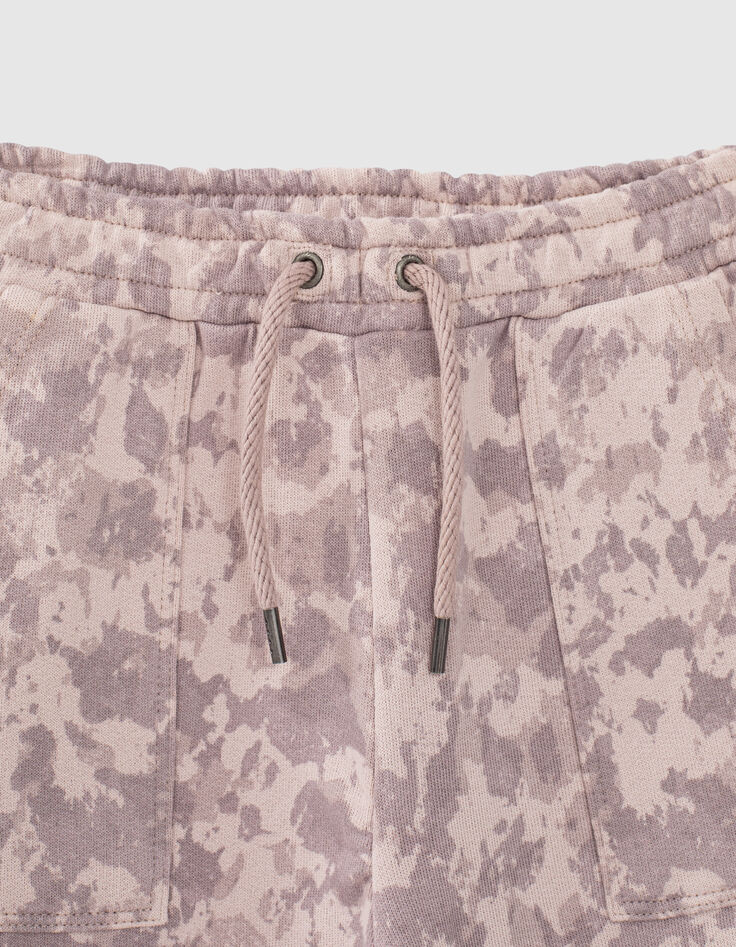 Parma Bio-Mädchen-Jogginghose mit Tie-and-Dye-Print-2
