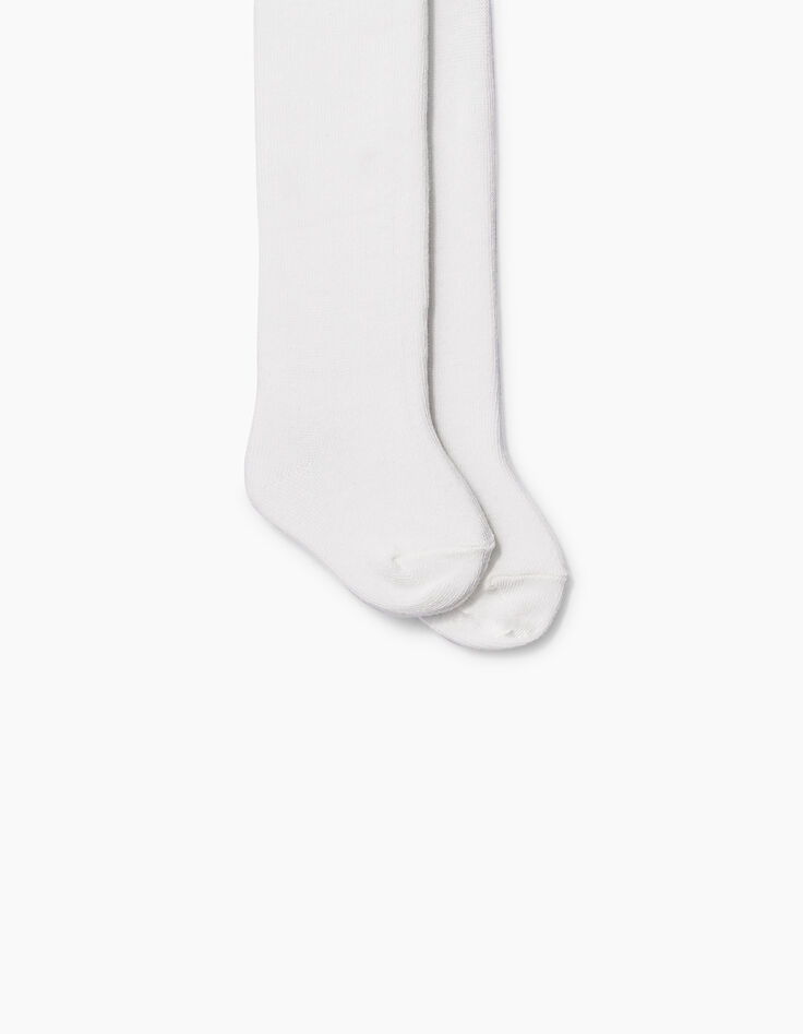Baby girls' two-tone tights-2