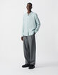 Men's horizon linen REGULAR shirt with Mandarin collar-6