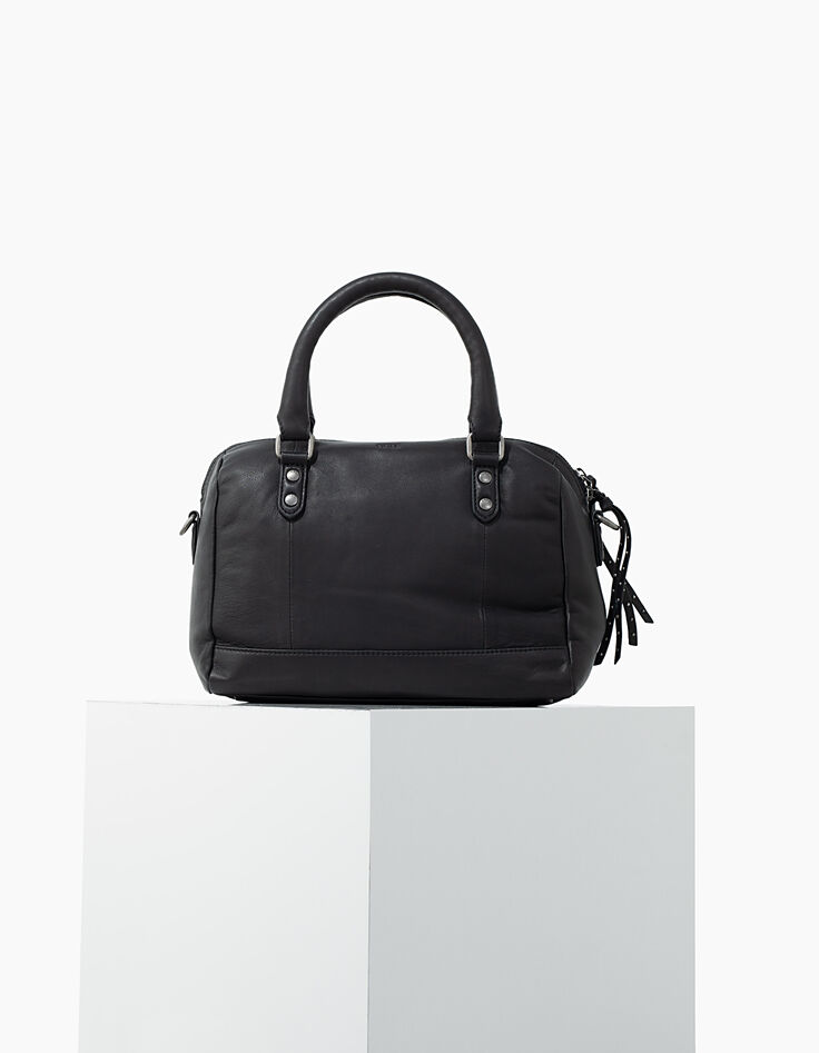 Sac bowling The Gamer en cuir éclairs clous bijoux femme-3