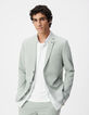 Veste de costume vert amande Homme-2