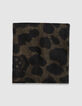 Chèche imprimé camouflage kaki Homme-3