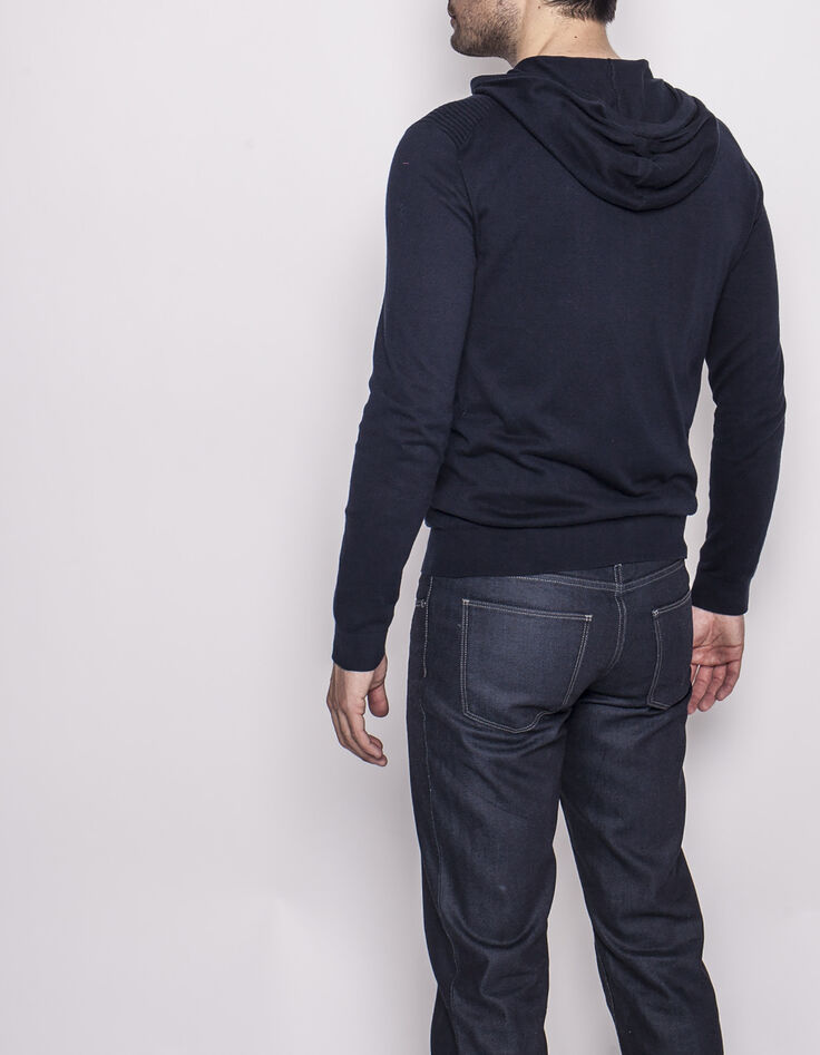Grauer Cardigan-3