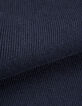 Cardigan col camionneur marine tricot zipp&eacute; Homme-9