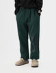 Jogging verde bolsillo bimaterial niño-1