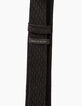 Cravate noire en soie à motifs éclairs Homme -3