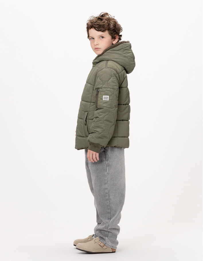 Sherpa Doudoune Ikks Garcon Blouson Redskin Garcon VERTBAUDET