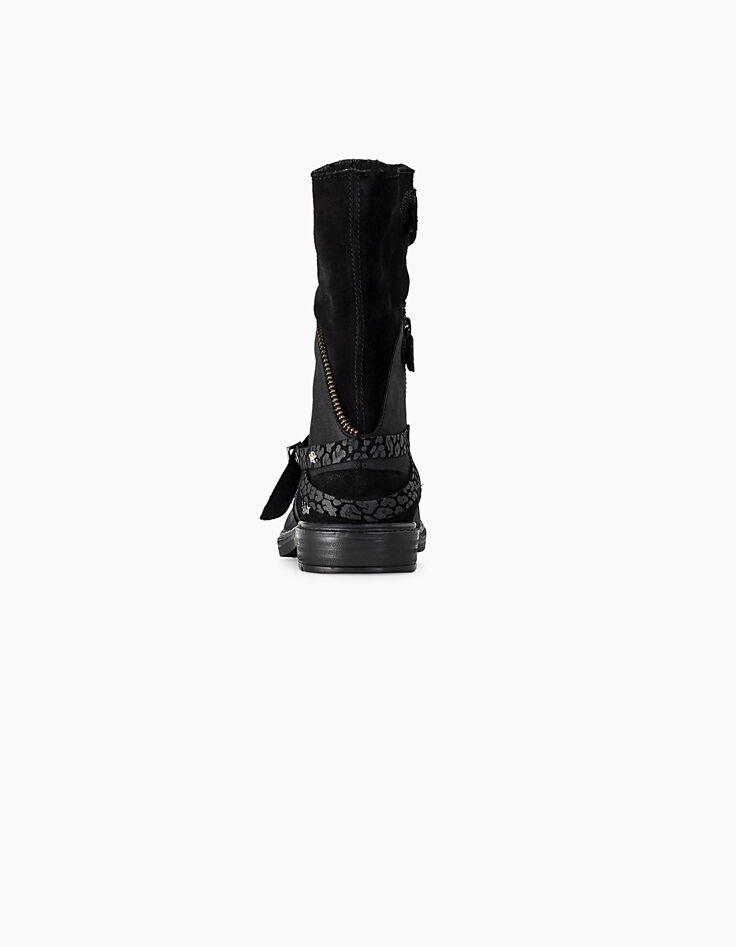 Leren meisjesboots-4