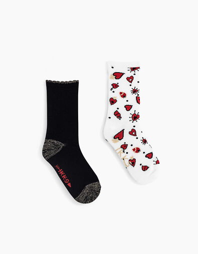 Chaussettes noires fille - IKKS