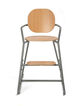 Mitwachsender Hochstuhl Tibu in Grey CHARLIE CRANE-2