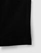 Boys’ black chino Bermudas-8