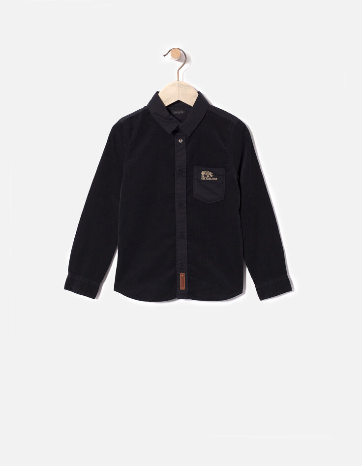 Chemise velours garçon-1 Chemise velours garçon-1